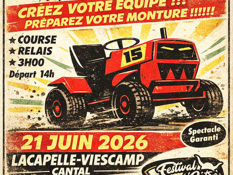 Tracteur tondeuse challenge