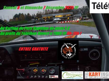 Week-end Téléthon au Karting de Pers