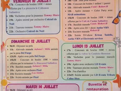 Salindres en Fête
