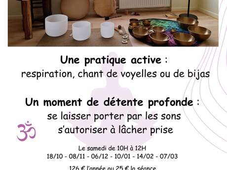 Atelier de relaxation sonore