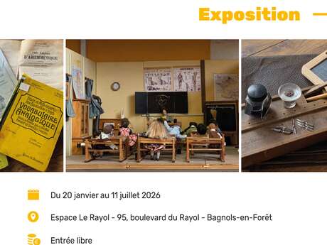 Exposition "Mon école communale"