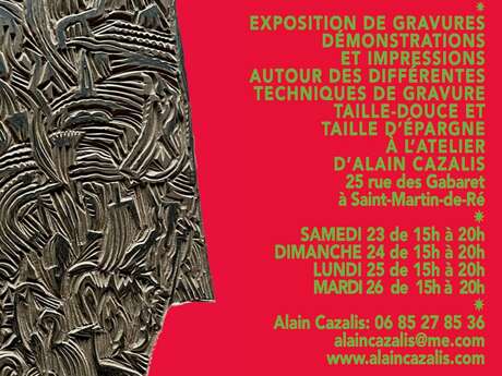 Festival de grabado en Saint-Martin-de-Ré