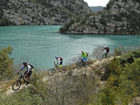 13 TransVerdon Tronçon - De Sainte-Croix-du-Verdon à Quinson