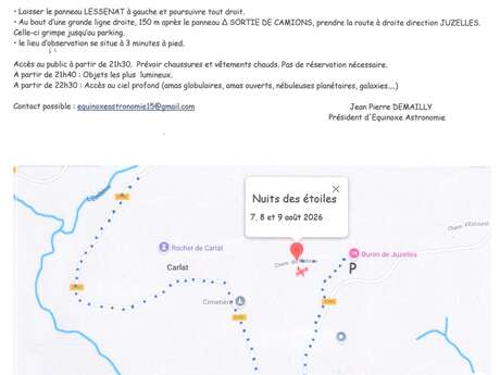 Nuits des étoiles