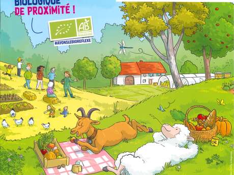 Découverte de la ferme "De la fleur au fruit"
