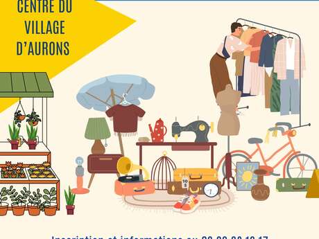Vide-grenier d'Aurons