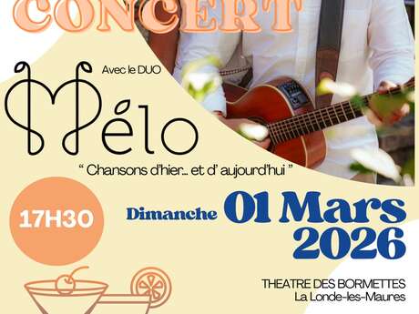Aperitif - concert with the Mélo duo by Etoile ESCAL