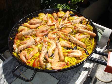 Repas paella