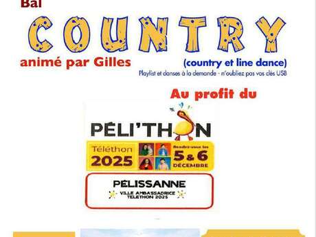 Bal country du Téléthon