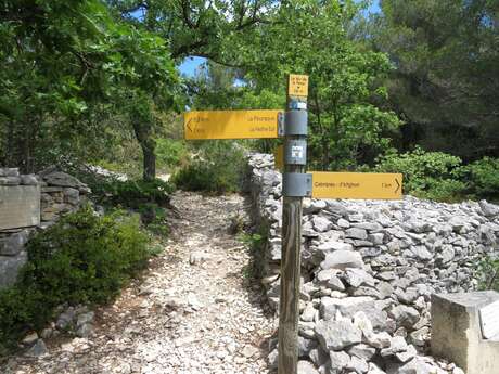 LAGNES - Tête du soldat et Mur de la peste