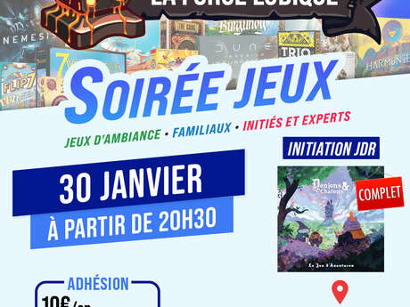 Soirée jeux - La Forge Ludique
