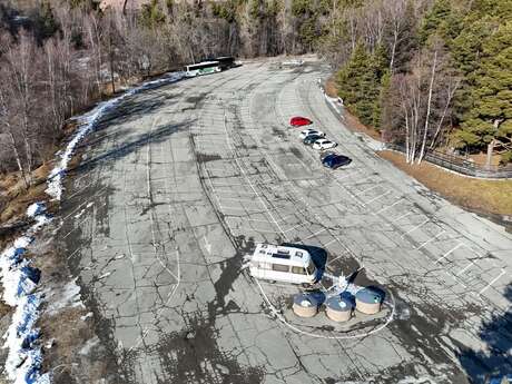 Parking du parc de loisirs