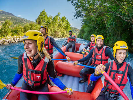 Descente en rafting sur la Dranse - parcours découverte