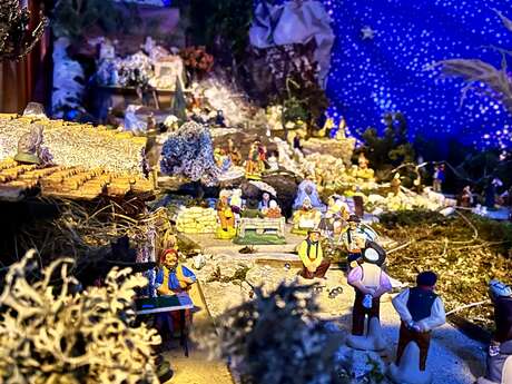 Chemin des crèches en lumière