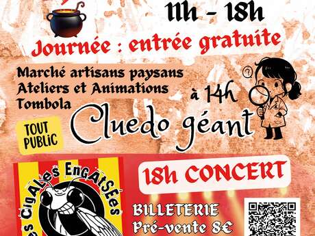 Journée Samain : marché artisans, ateliers et animations Journée Samain : marché artisans, ateliers et animations