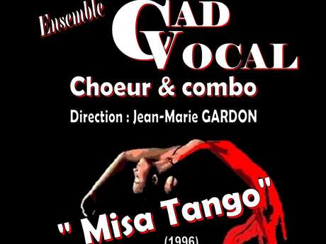 Concert Misa Tango par l'ensemble CAD vocal