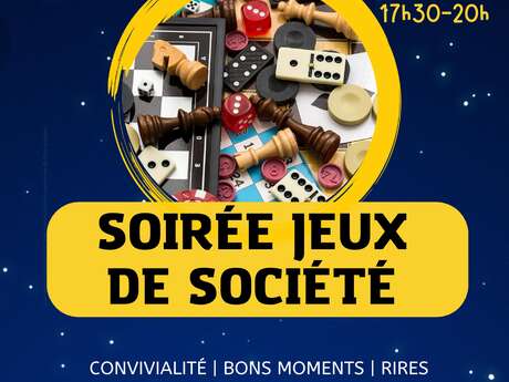 Soirée jeux de société