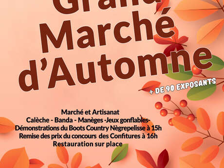 Grand marché d'automne