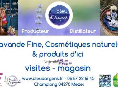 Bleu d'Argens - Distillateur de bonheur