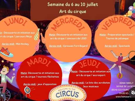 Stage "Art du cirque" - Hema Family