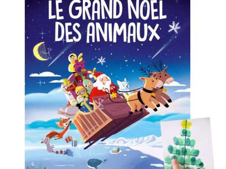 Le Grand Noël des animaux + peinture - Animation enfant - cinéma jeune public