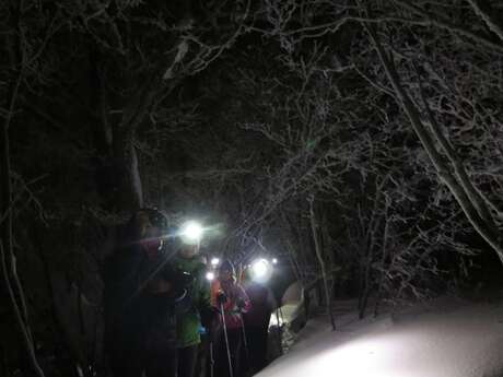 Sortie nocturne en raquettes - Himal