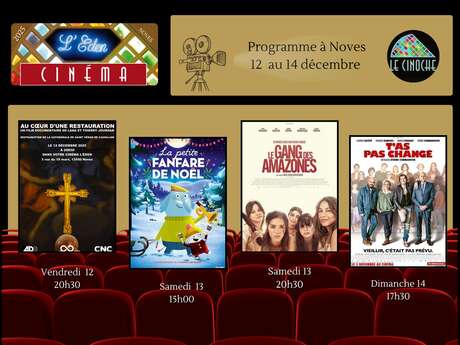 Programme Cinéma de L'Eden