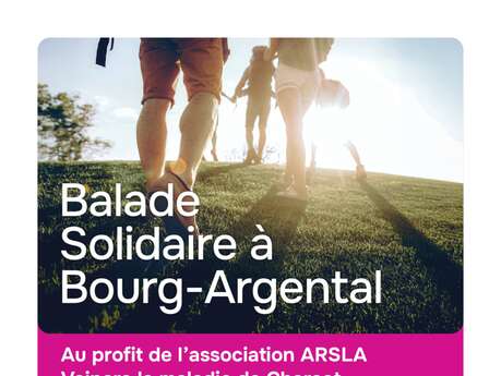 Balade solidaire à Bourg-Argental