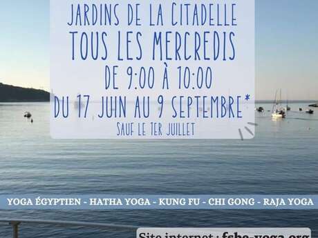 Summer Yoga at the Citadel in Villefranche-sur-Mer