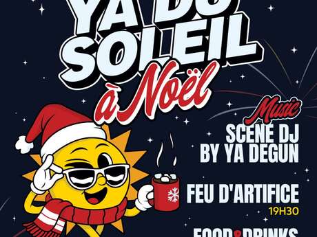 Ya du soleil à Noël