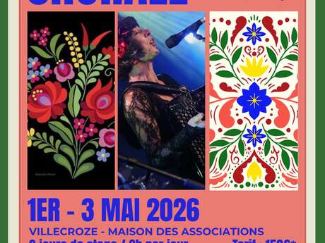 Stage chorale - chants des Balkans Villecroze