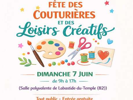 FETE DES COUTURIERES ET DES LOISIRS CREATIFS
