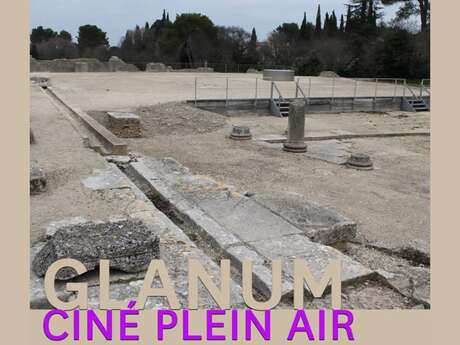 Open-air cinema at Glanum