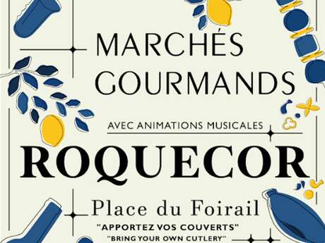 Marché gourmand à Roquecor