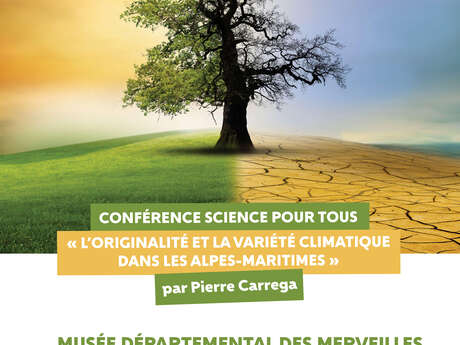 Conférence Science pour tous "L'originalité et la variété climatique dans les Alpes-Maritimes"