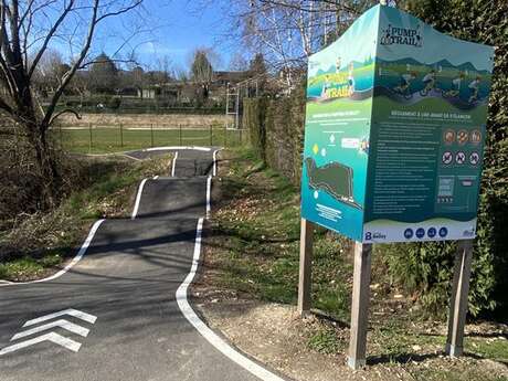 Pump trail de la plaine sportive de Belley