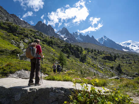 Sentier pédestre des Aiguilles de Chamonix