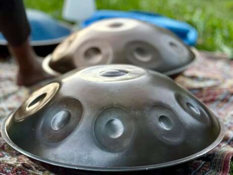 Concert de Handpan au coucher de soleil - Luca Bessy