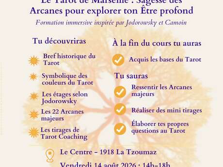 Le Tarot de Marseille : Sagesse des Arcanes pour explorer ton Être profond - Le Centre