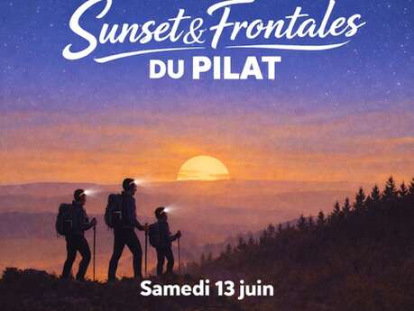 Les Nuits blanches du Pilat : Sunset et Frontales