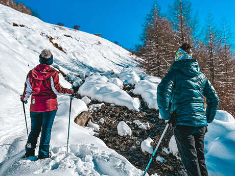 Premier pas dans la neige !