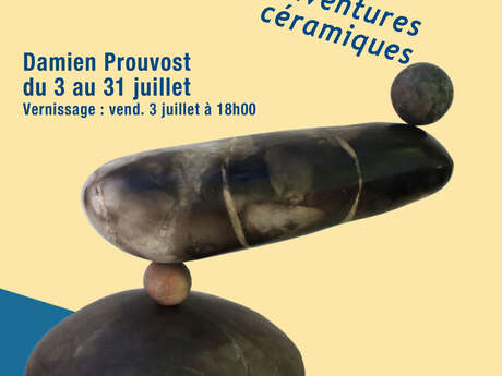 Exposition : Équilibres et autres expériences céramiques - céramiques, installations