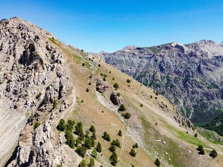 Crêtes de Vars par la Pinée