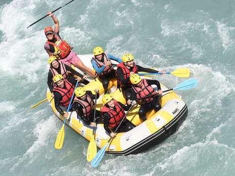 Descente en rafting Saint-Clément sur Durance - Embrun - Aqua Rafting
