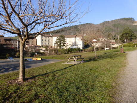 Picnic area of the Pré Battoir