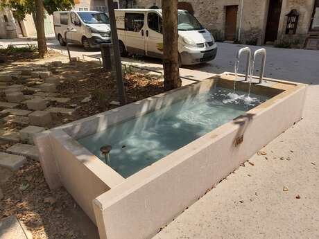Fontaine du parc de la place Marcel Pagnol