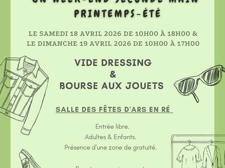 Vide dressing et bourse aux jouets - Printemps-été