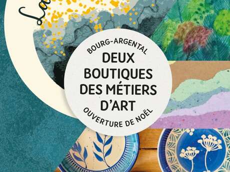 Exposition-vente aux boutiques "L'Ephémère" Exposition-vente aux boutiques "L'Ephémère"