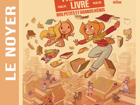 Partir en livre : une journée d'animations avec tes héros ou héroines