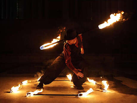 Waiting for Fun for kids festival: "Fireshow"